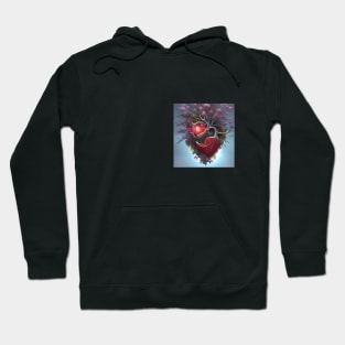 Loving nature feels like our heart is made of flowers Hoodie